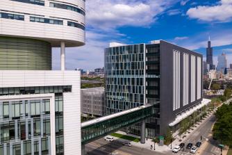 The Rubschlager Tower and Rubschlager Building at RUSH